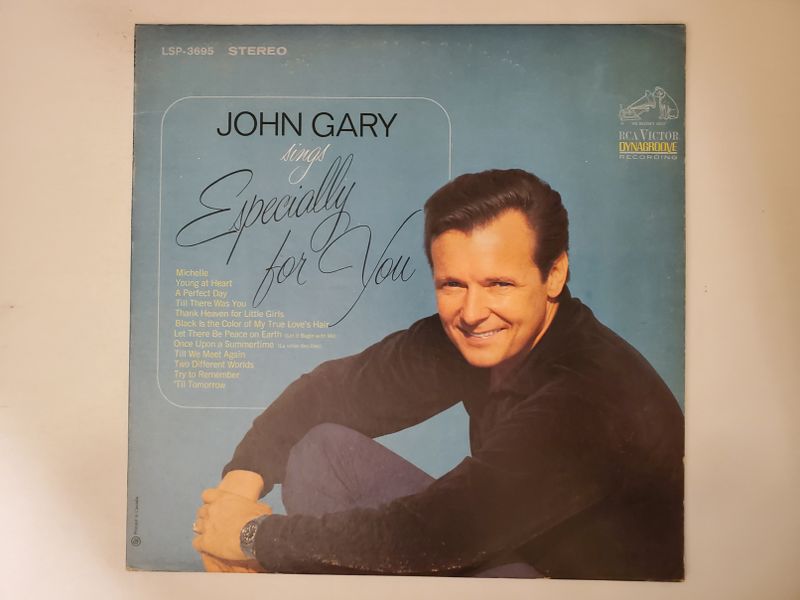 John Gary John Gary Sings Especially for You vinyl record